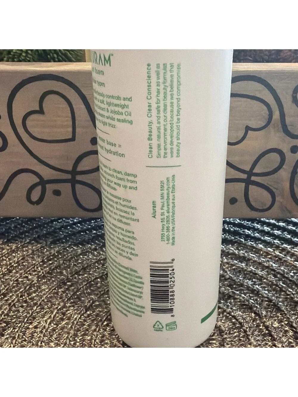 Aluram Clean Beauty Collection Curl Foam